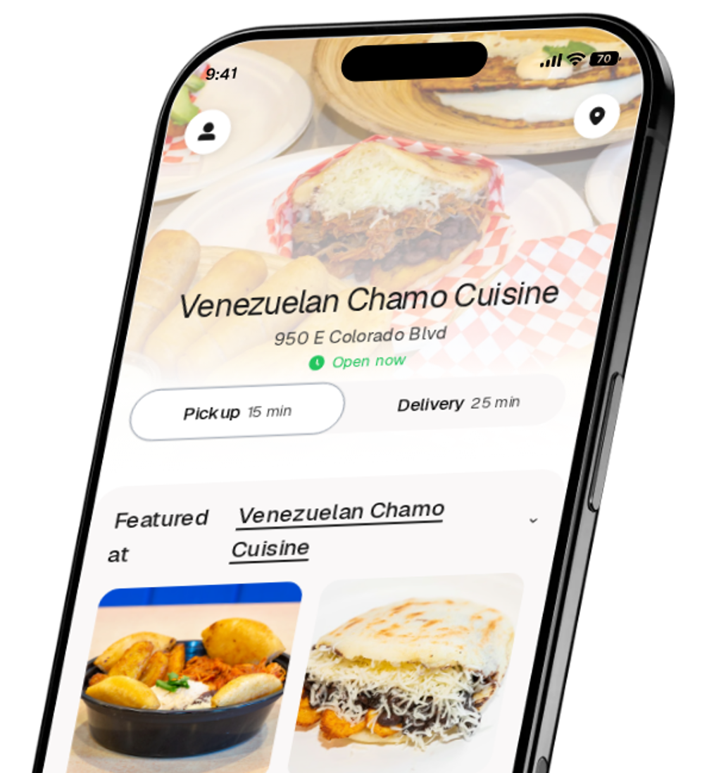 Venezuelan Chamo Cuisine app preview